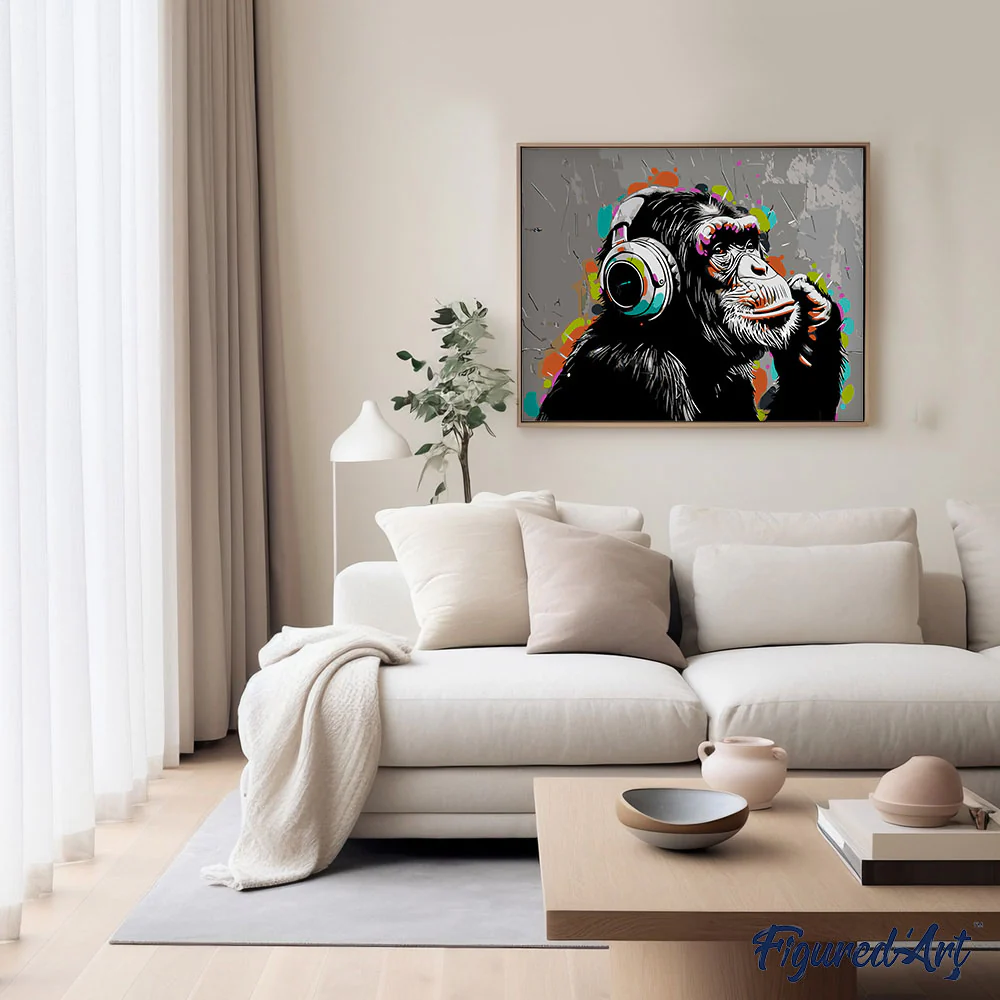 Funky Monkey Street Art - Image 3