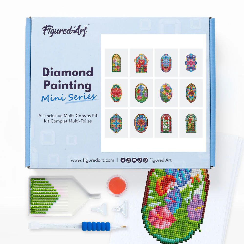 Gem Painting kit - Cathedral Dreams series