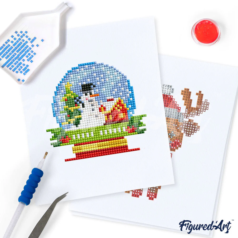 Gem Painting kit - Christmas 2 series - Image 4