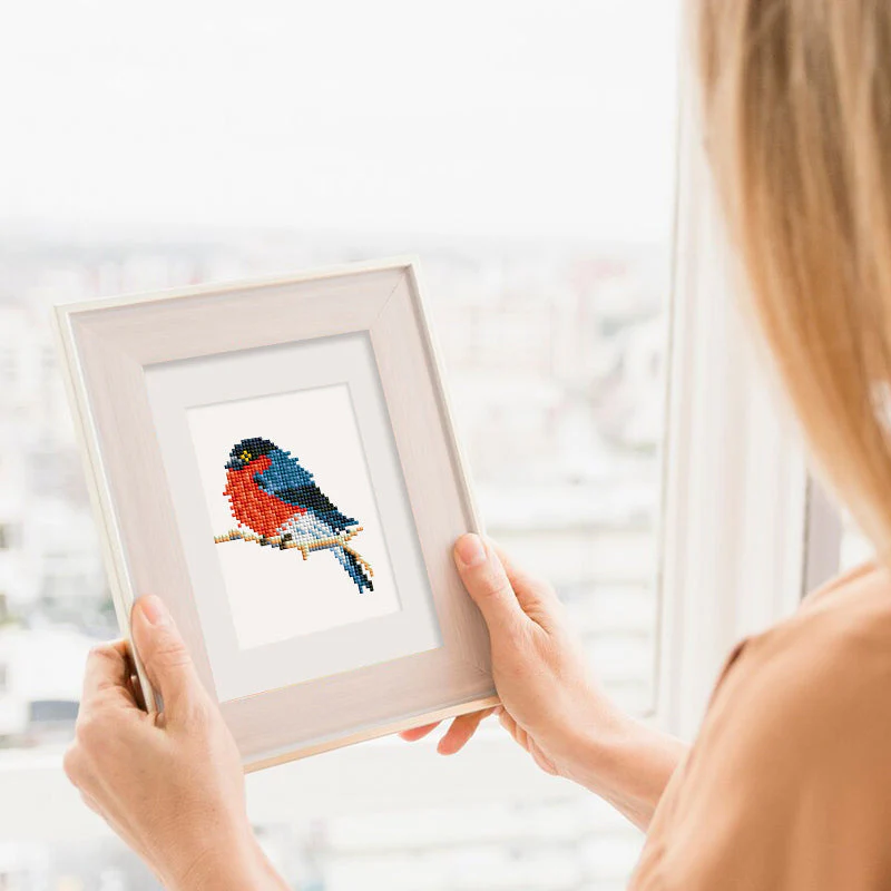 Gem Painting kit - Colourful Birds Paradise series - Image 8