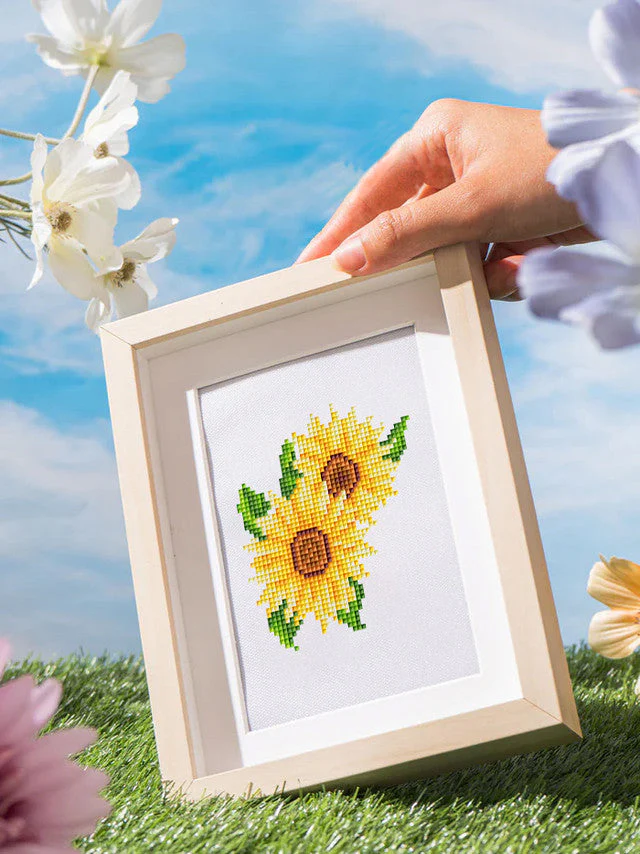 Gem Painting kit - Flowers series - Image 7