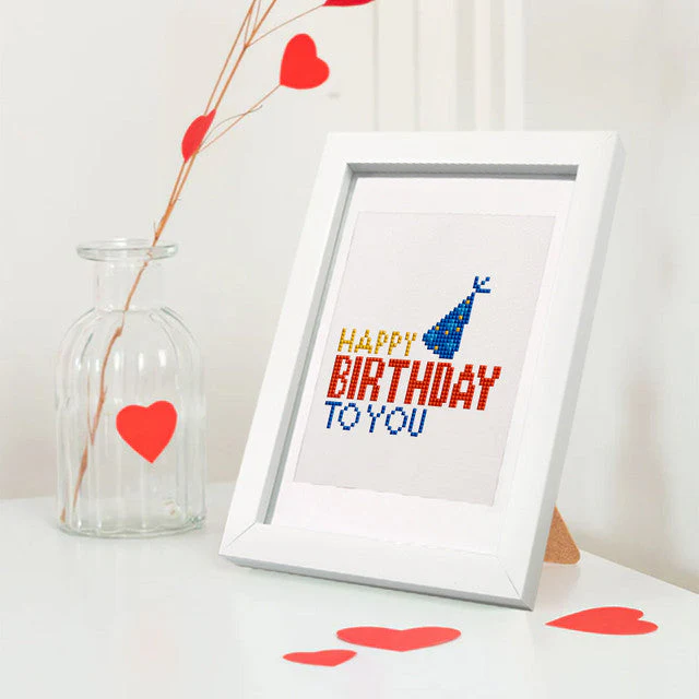 Gem Painting kit - Happy Birthday series - Image 12
