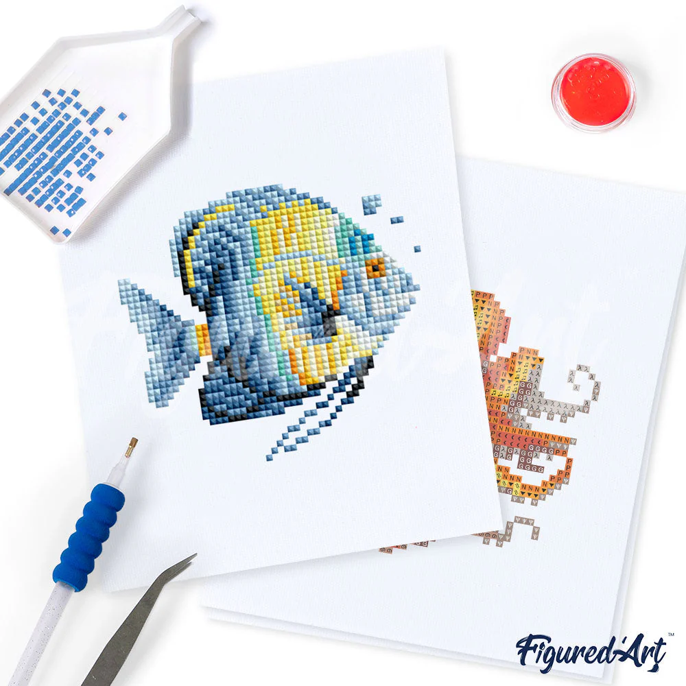 Gem Painting kit - Ocean Creatures series - Image 4