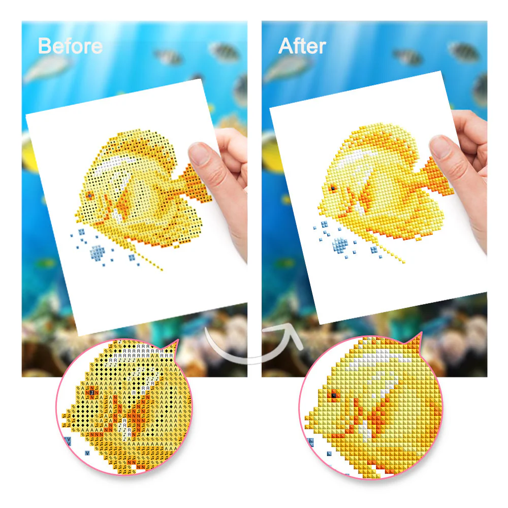 Gem Painting kit - Ocean Creatures series - Image 7