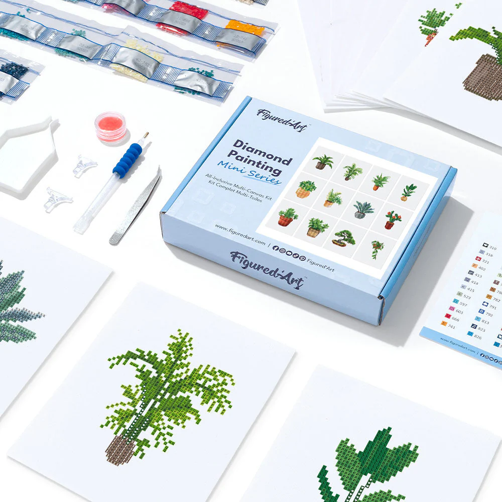 Gem Painting kit - Plants 3 series - Image 3
