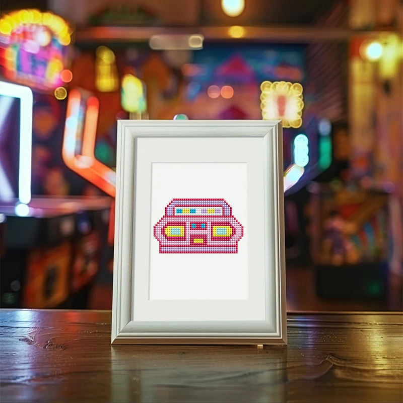 Gem Painting kit - Retro Gaming and Pop Culture series - Image 10