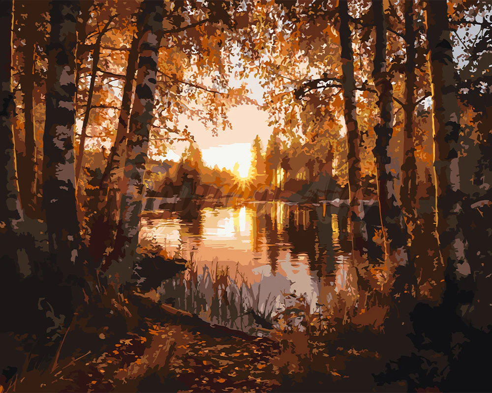 Golden Birch Lake