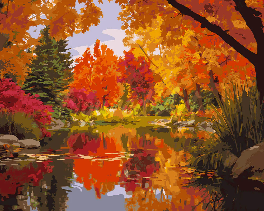 Golden Trees of Autumn