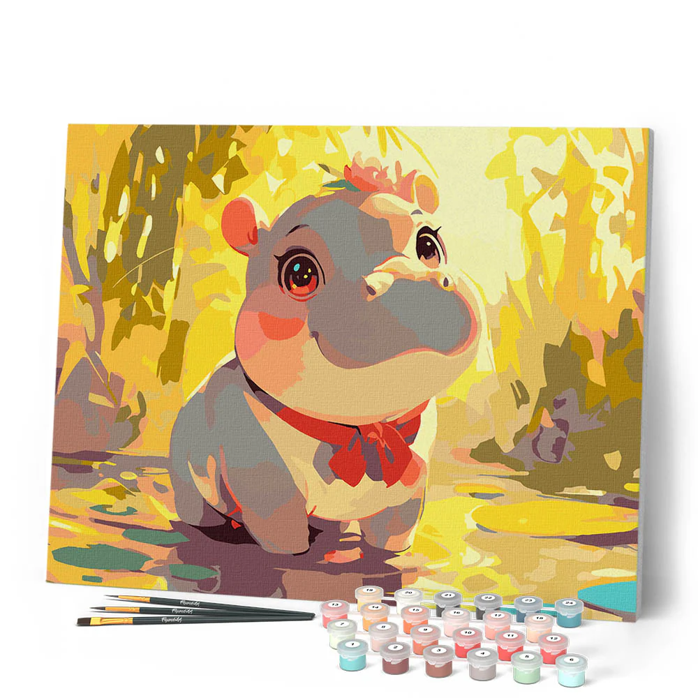 Happy Baby Hippo - Image 2