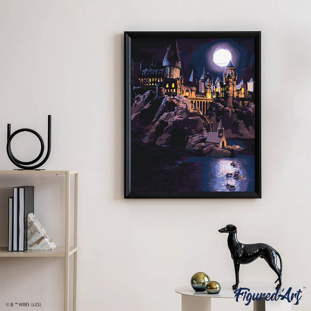 Hogwarts Castle at Night - Image 3