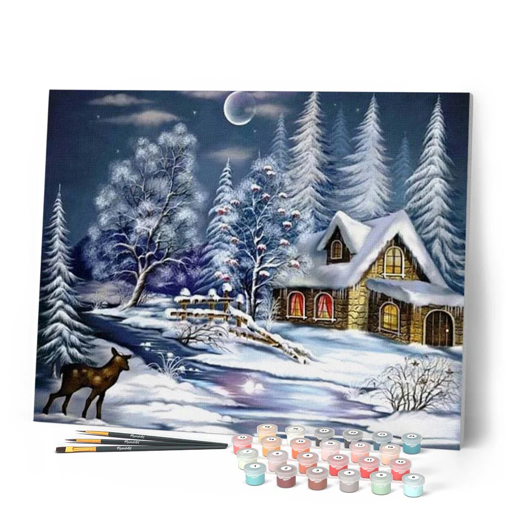 House In The Snow - Image 2