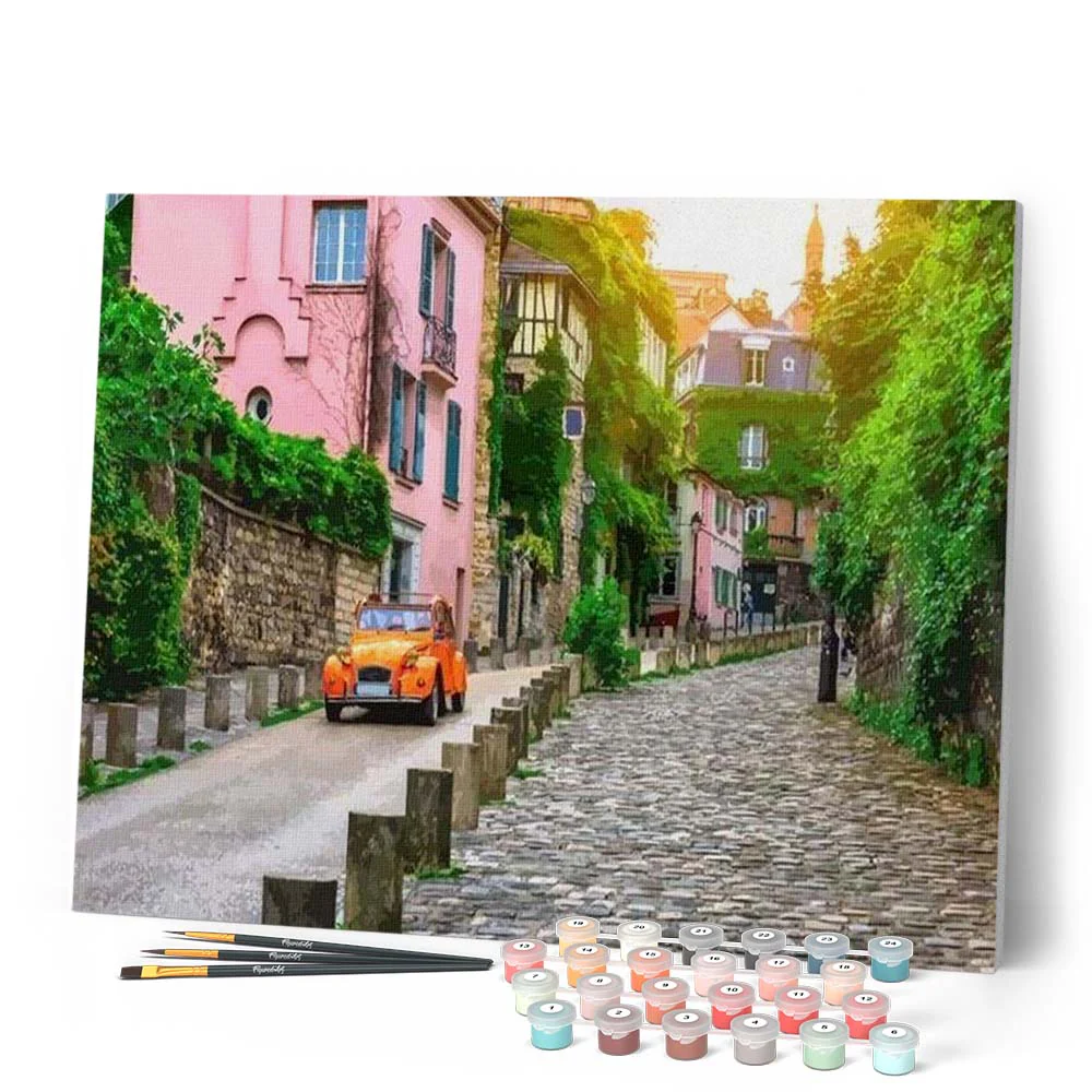 Houses and car - Image 2