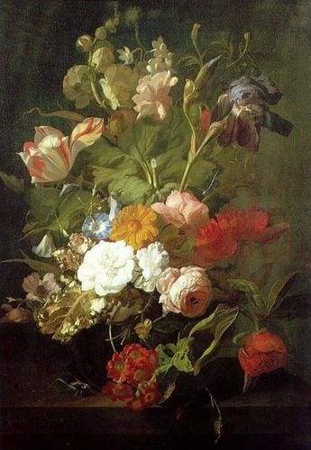 Jar with Flowers