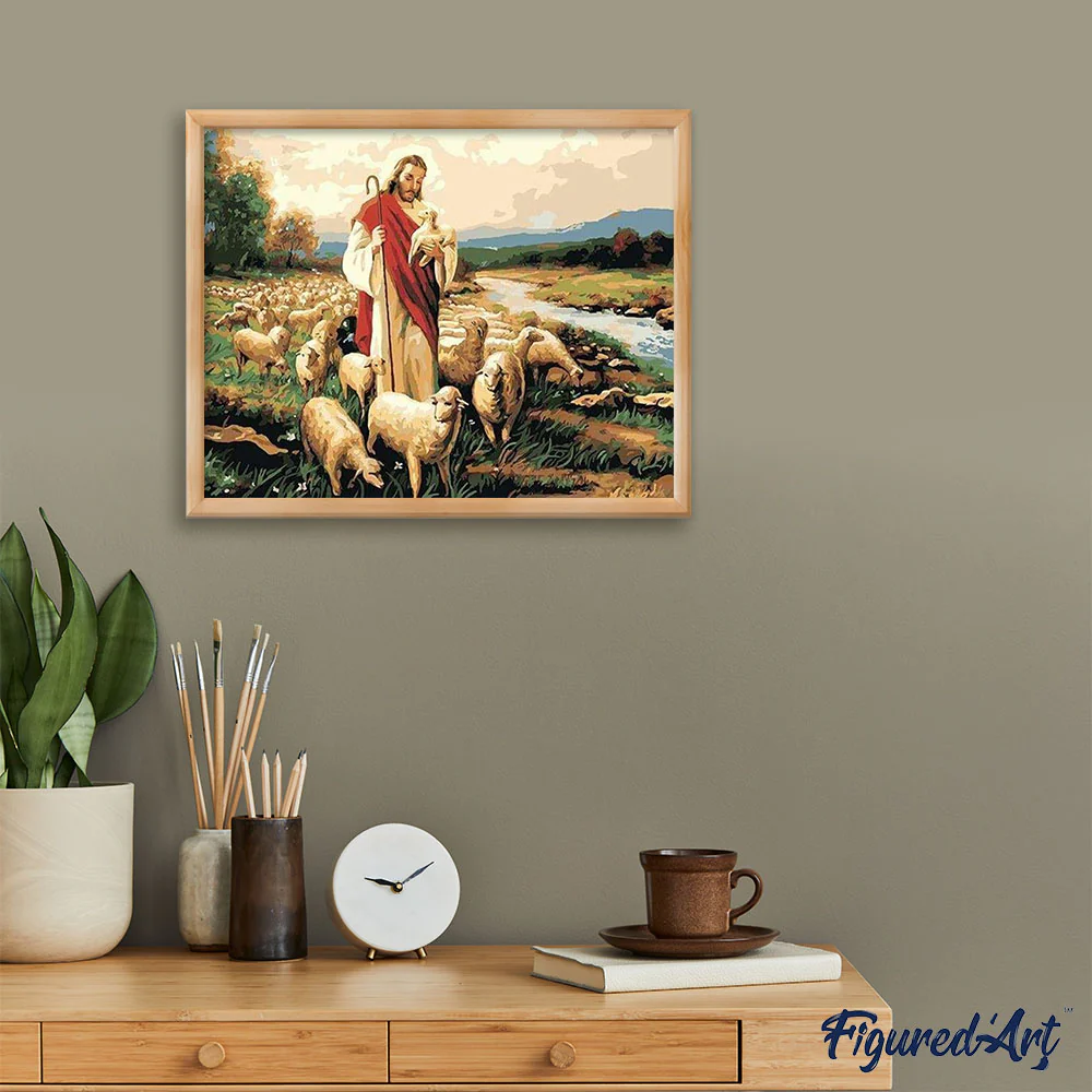Jesus Christ and his flock - Image 3
