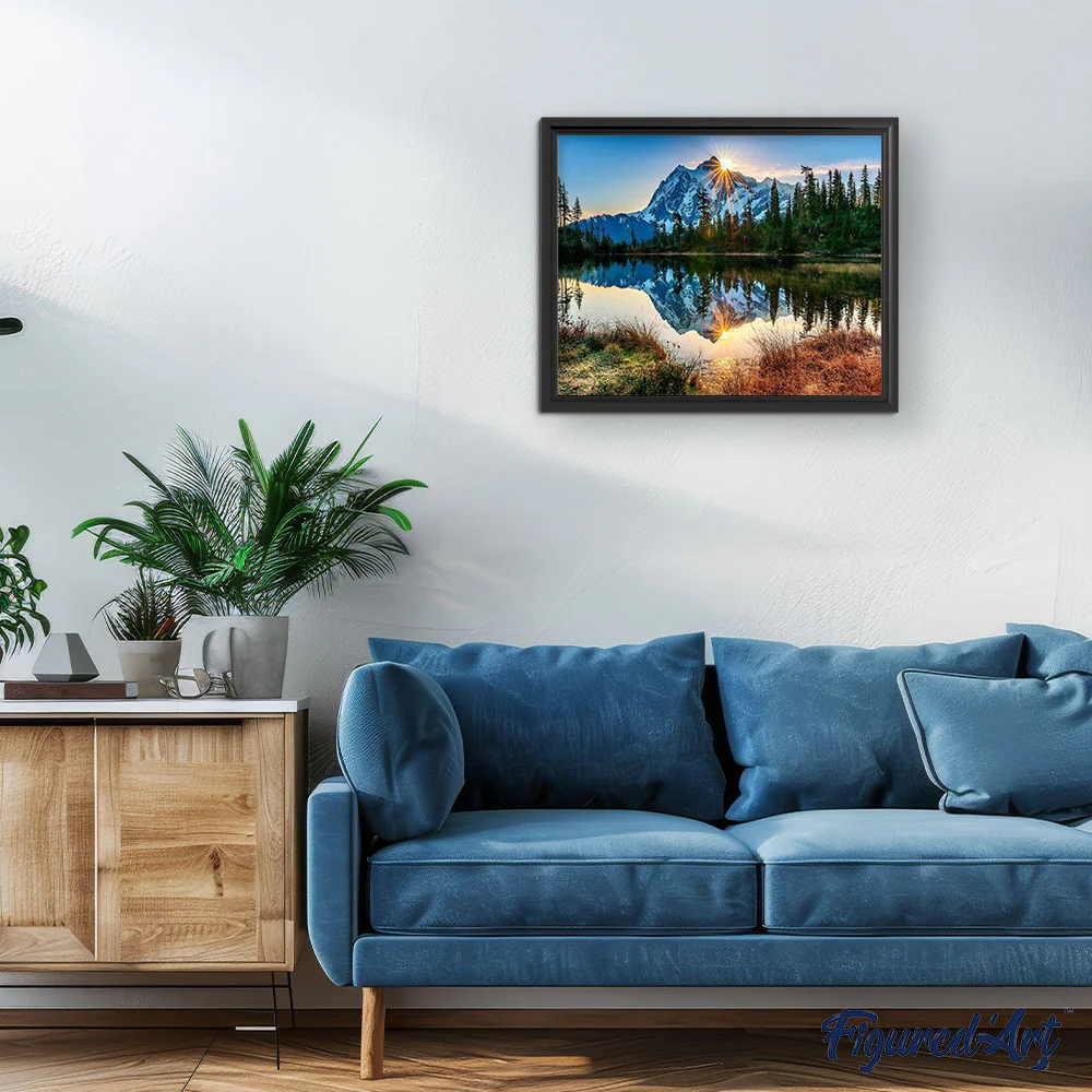 Lake and Mountain reflection - Image 3