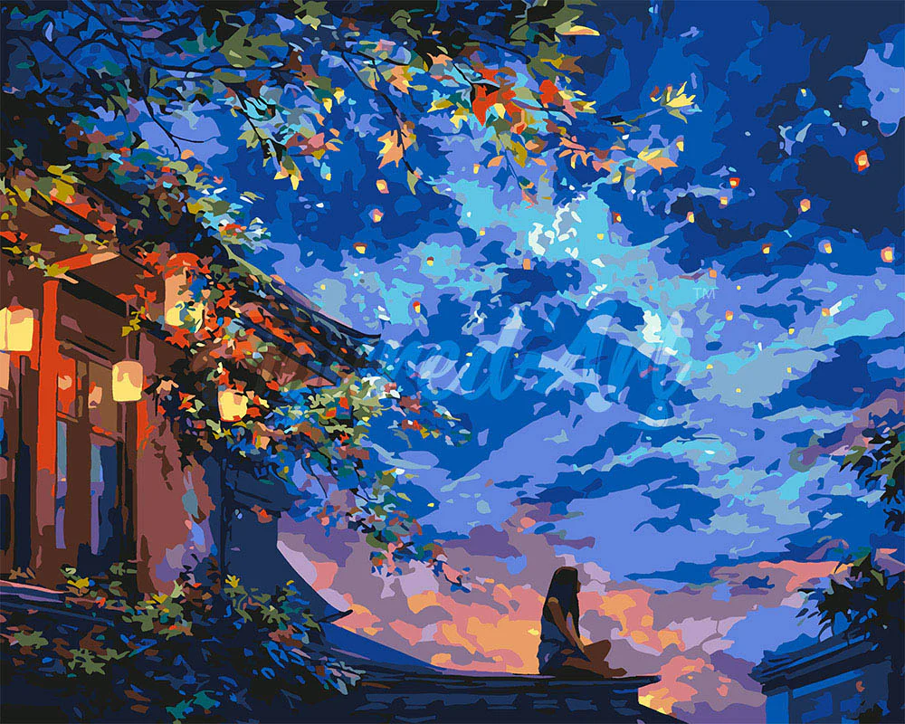 Lantern Night View