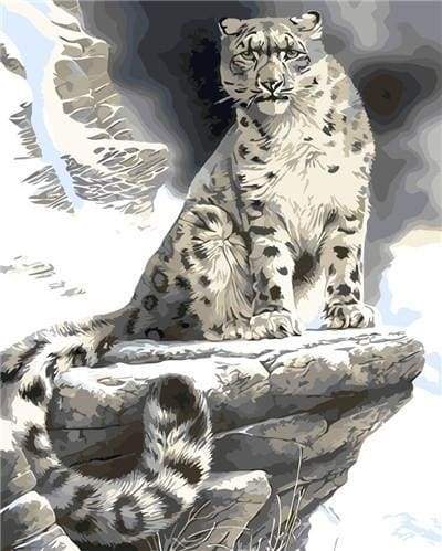Leopard in the Mountain