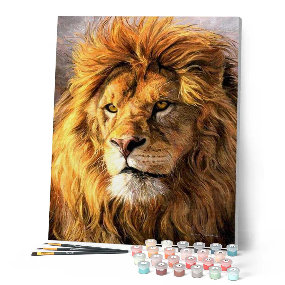 Lion Portrait - Image 2