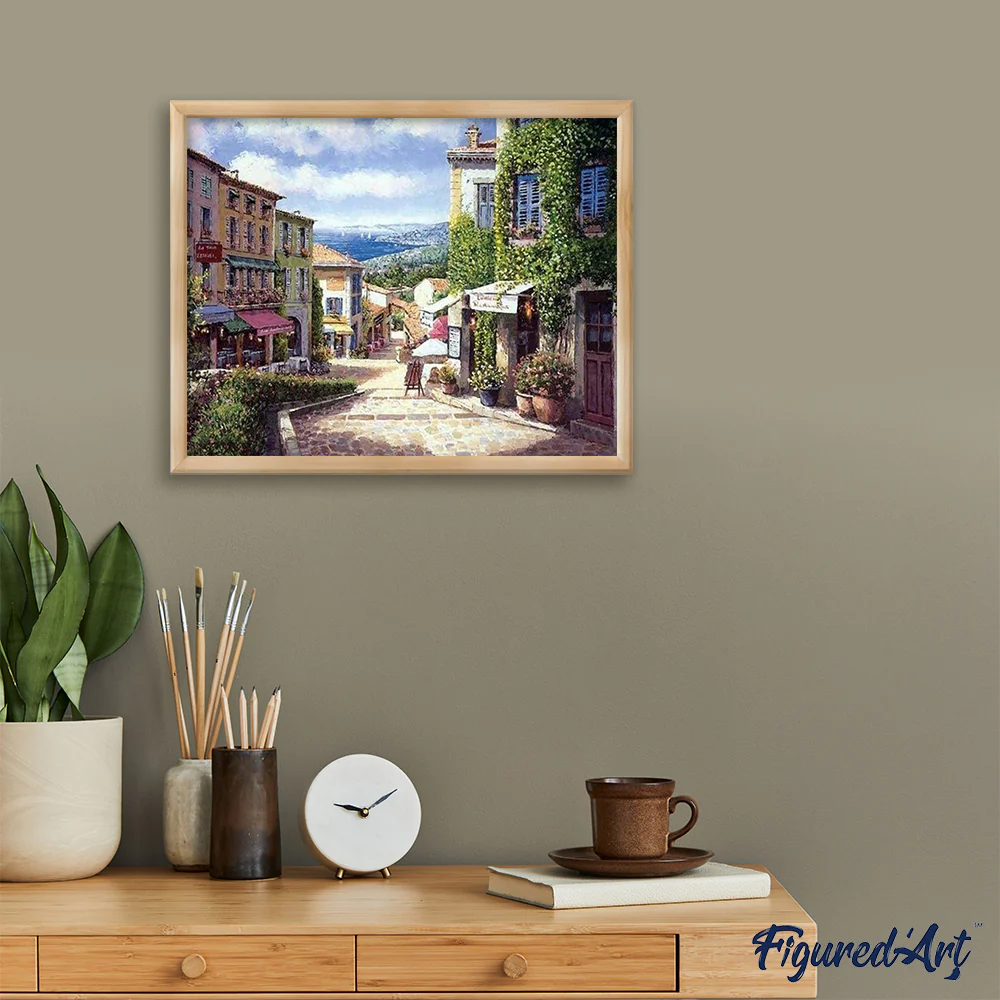 Mediterranean Village Street - Image 3