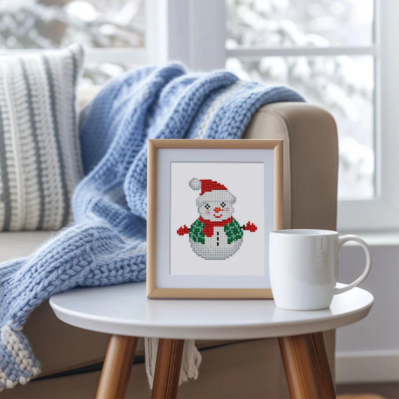 Mini Diamond Painting 15x20cm (6 pieces) - Christmas Classics - Image 10