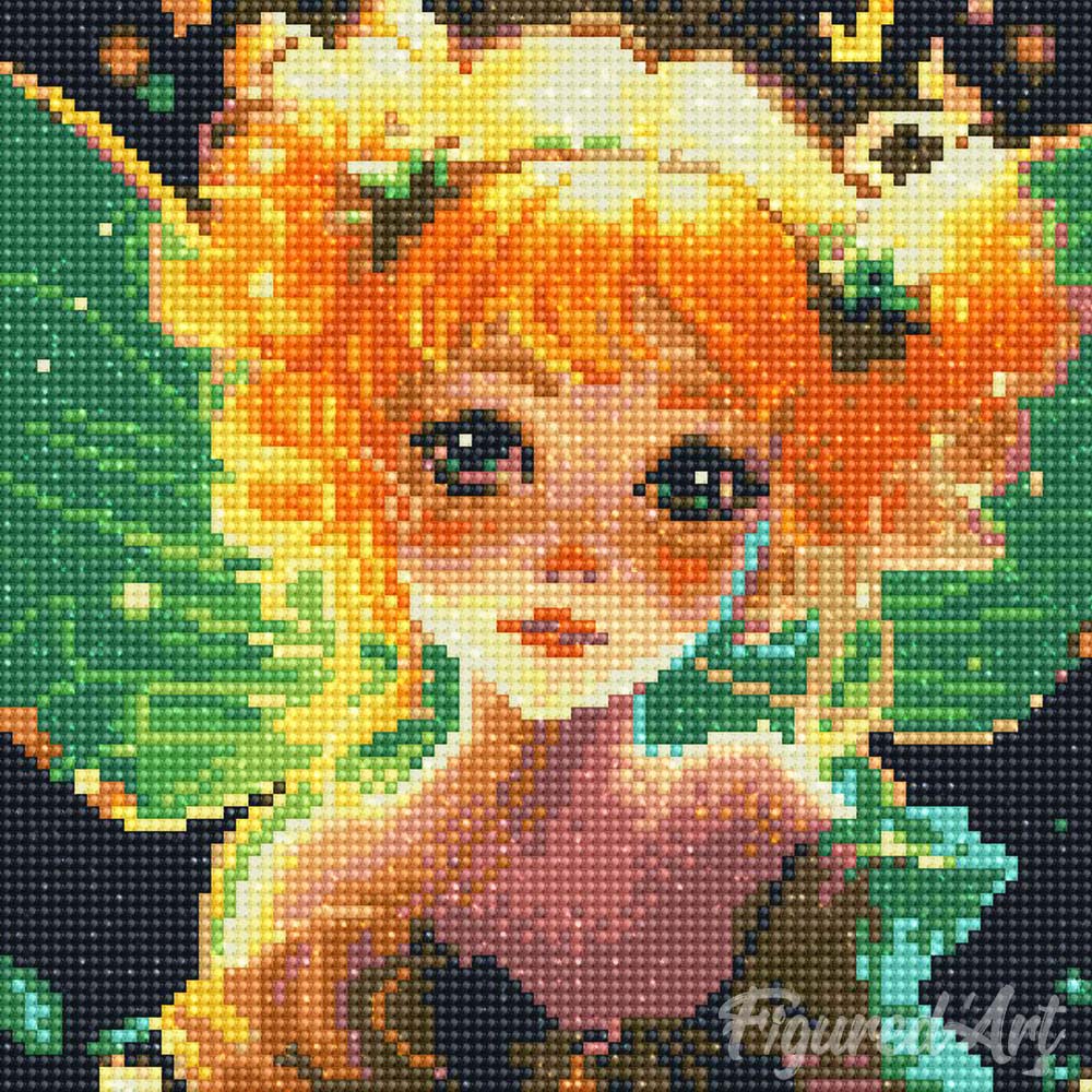 Mini Diamond Painting 25x25cm - Pretty Little Fairy - Image 2