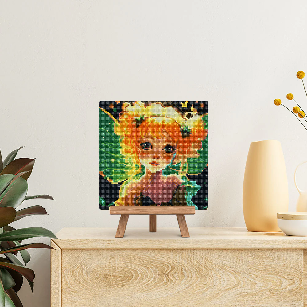 Mini Diamond Painting 25x25cm - Pretty Little Fairy - Image 3