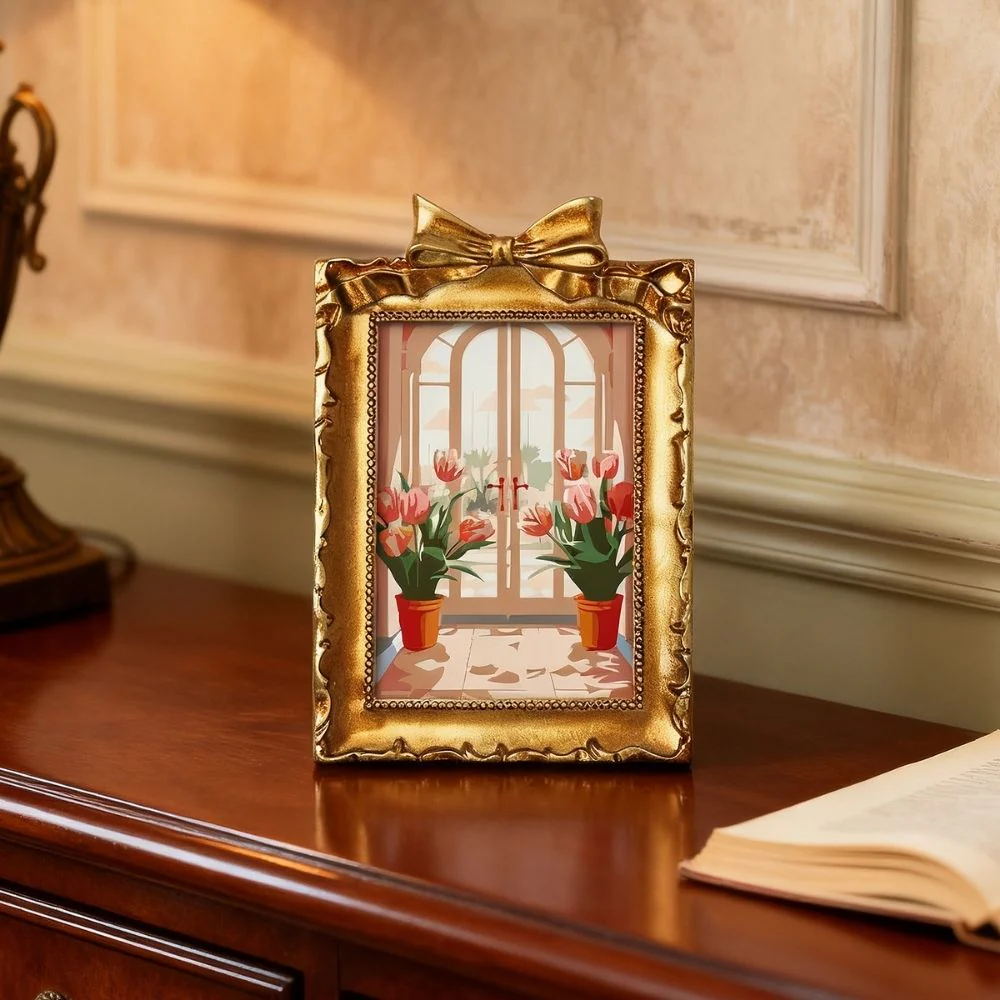 Mini Paint by number with frame - Blooming Window - Image 2