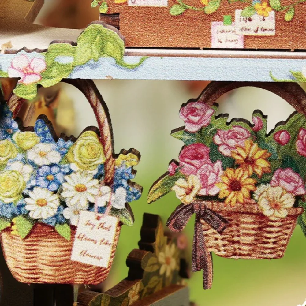Miniature House - Anna's Blue Blossom - Image 6