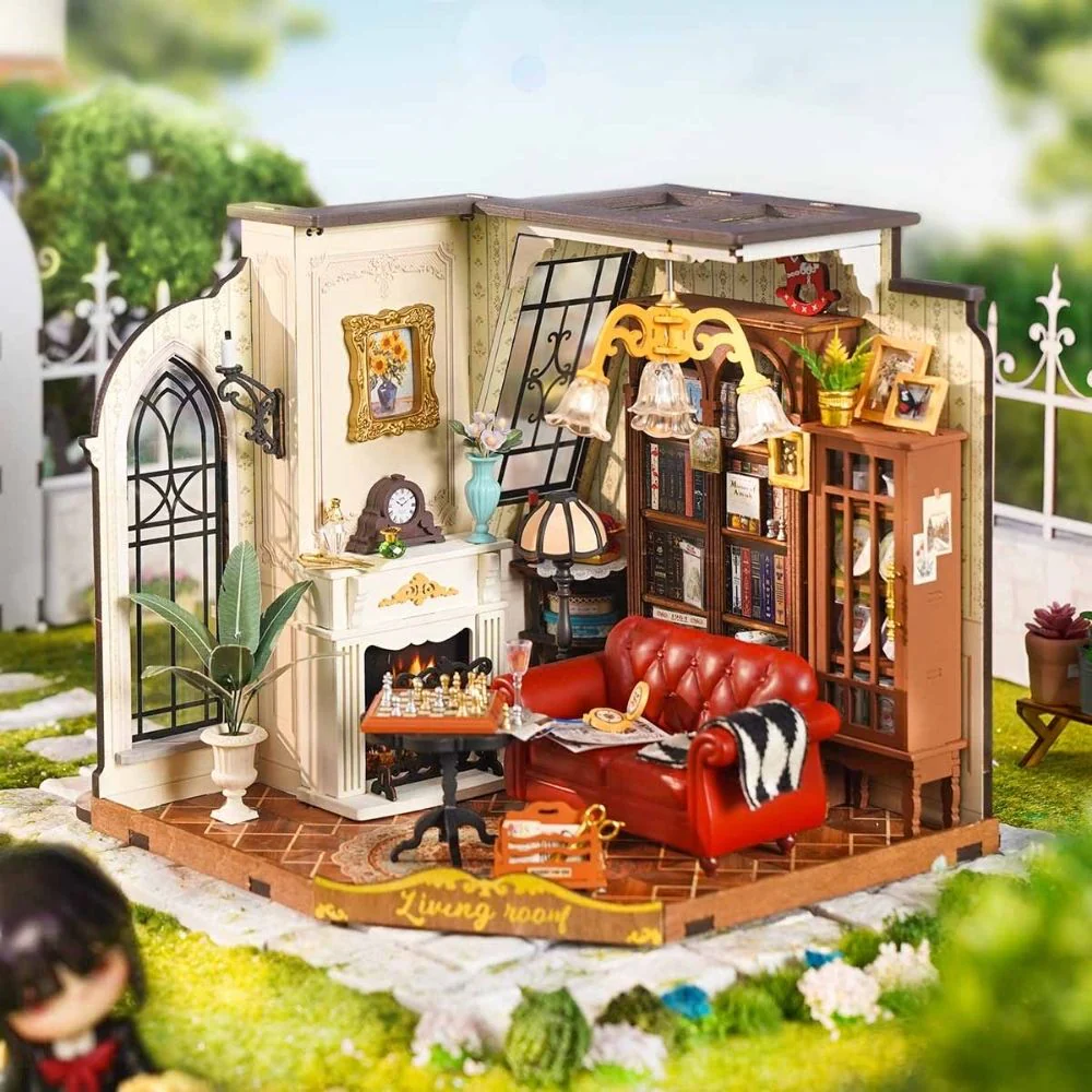 Miniature House - Catherine's Living Room