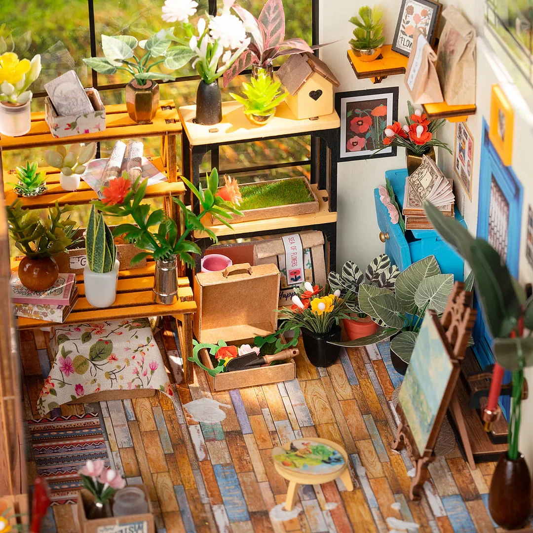 Miniature House - Cathy's Flower House - Image 4
