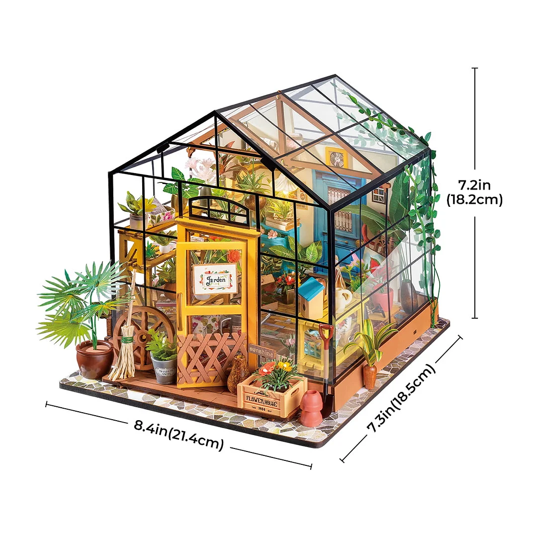 Miniature House - Cathy's Flower House - Image 5