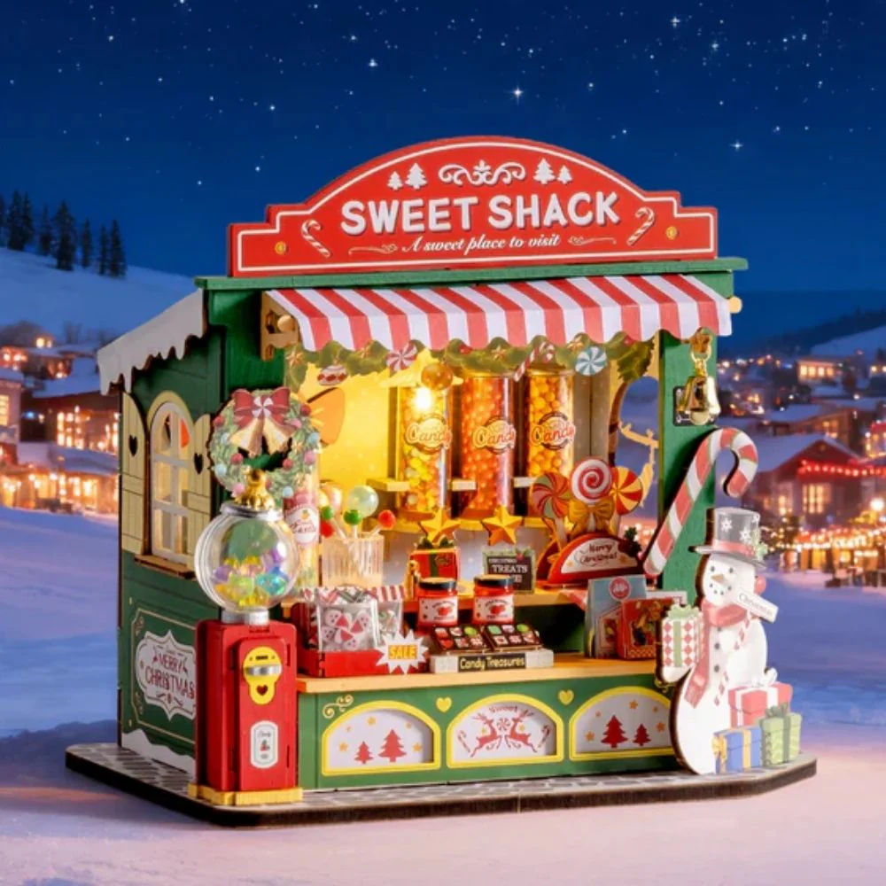 Miniature House - Christmas Candy Stand - Image 3