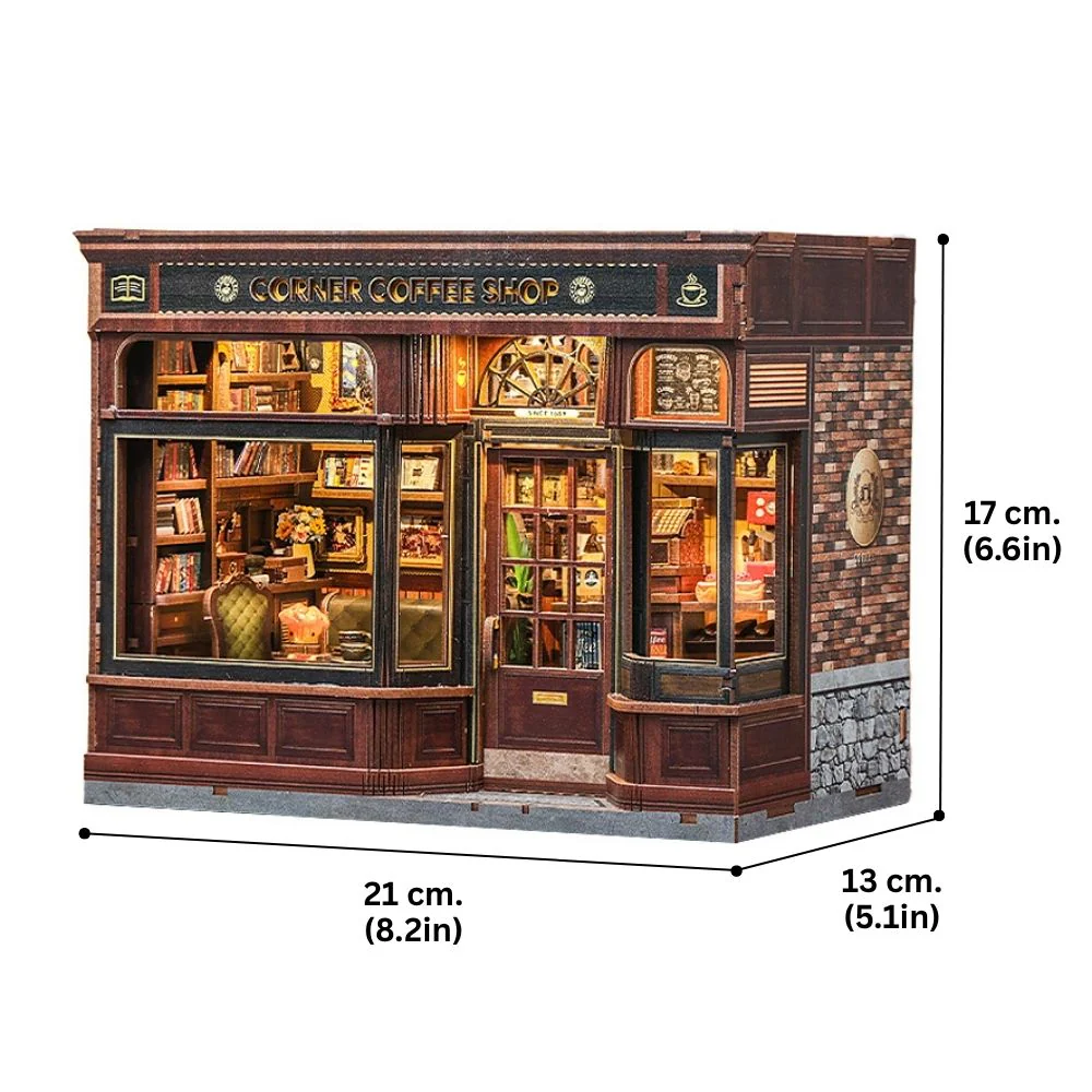 Miniature House - Corner Coffee Shop - Image 12