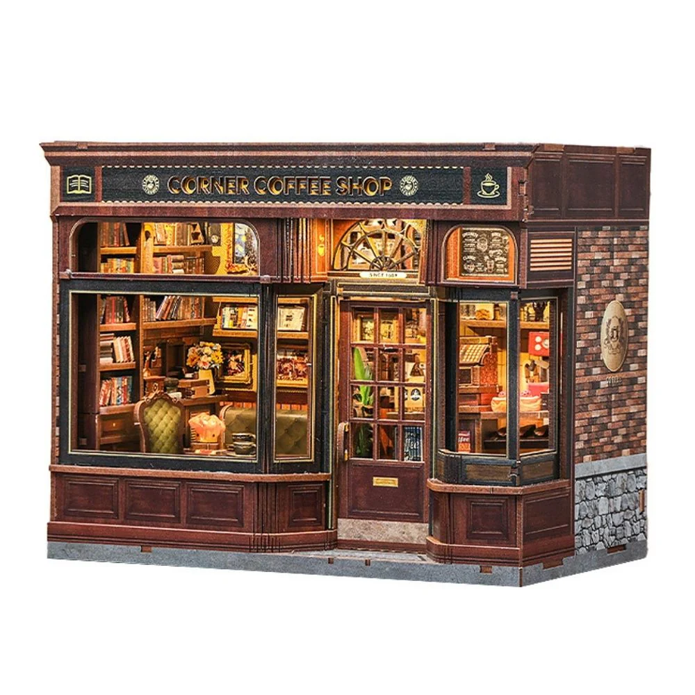 Miniature House - Corner Coffee Shop - Image 2