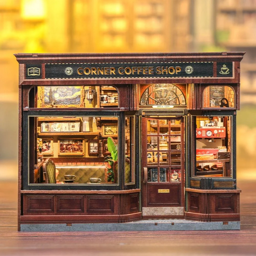 Miniature House - Corner Coffee Shop - Image 3