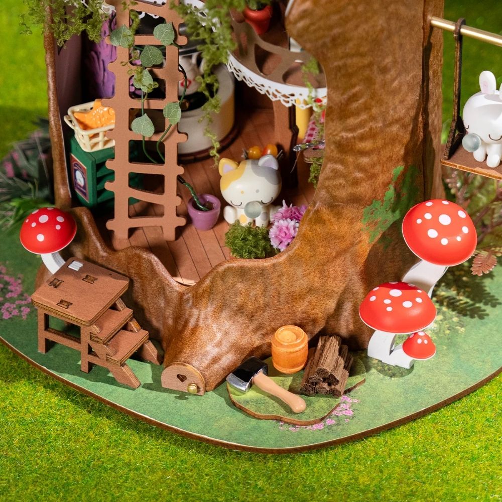 Miniature House - Fairytale Tree House - Image 5