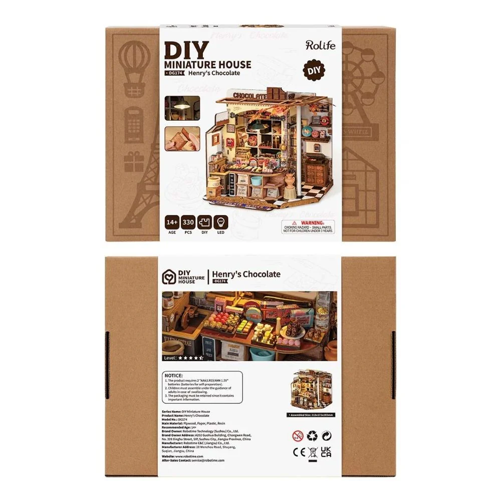 Miniature House - Henry's Chocolate - Image 12