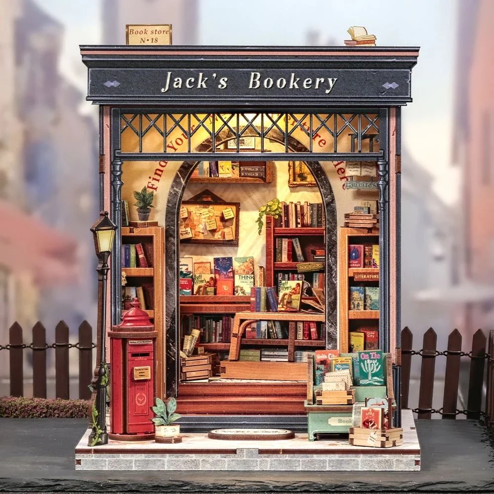 Miniature House - Jack's Bookery