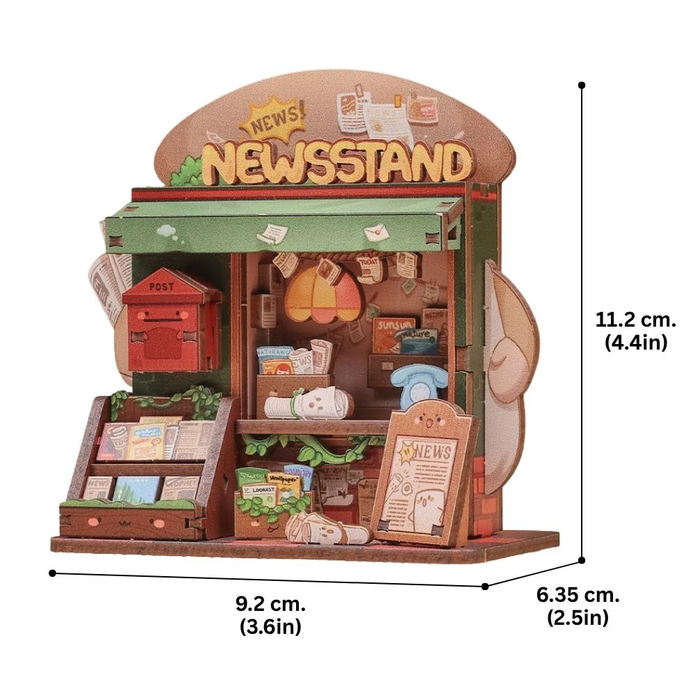Miniature House - Little Newsstand - Image 7