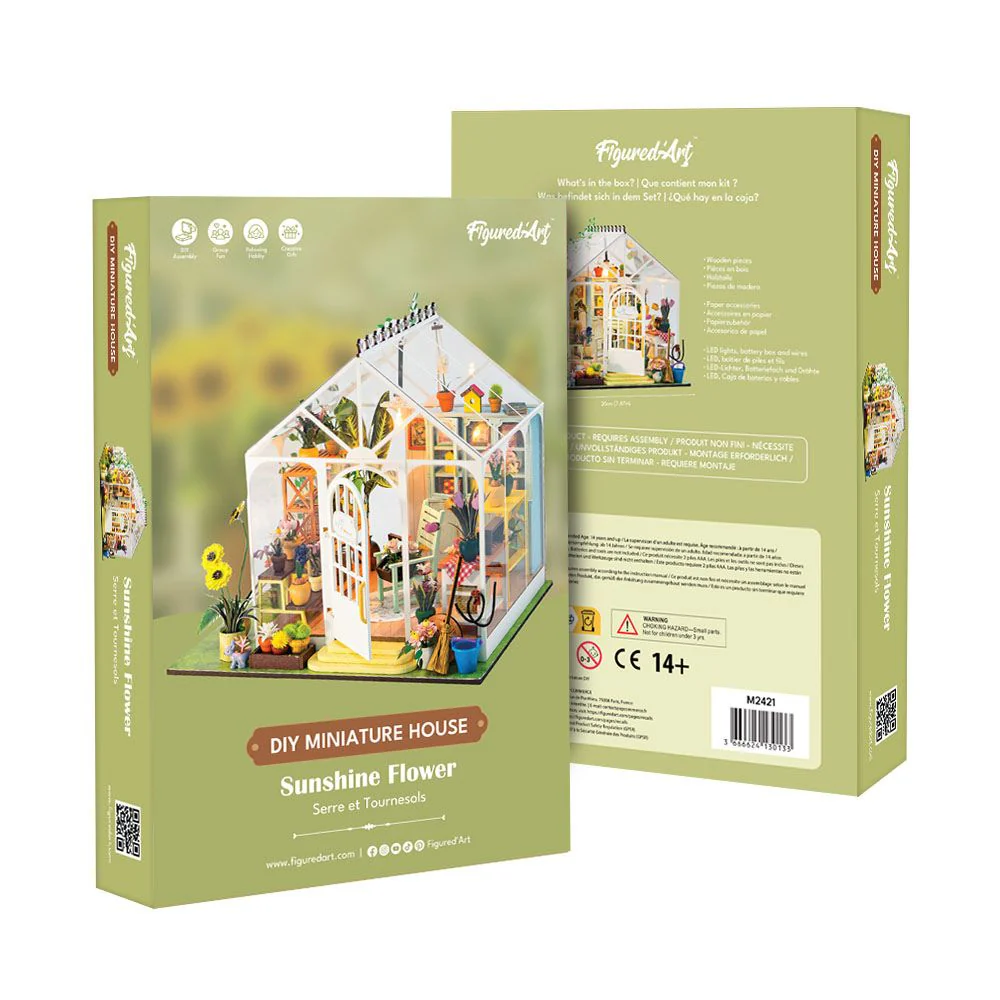 Miniature House - Sunshine Flower - Image 2