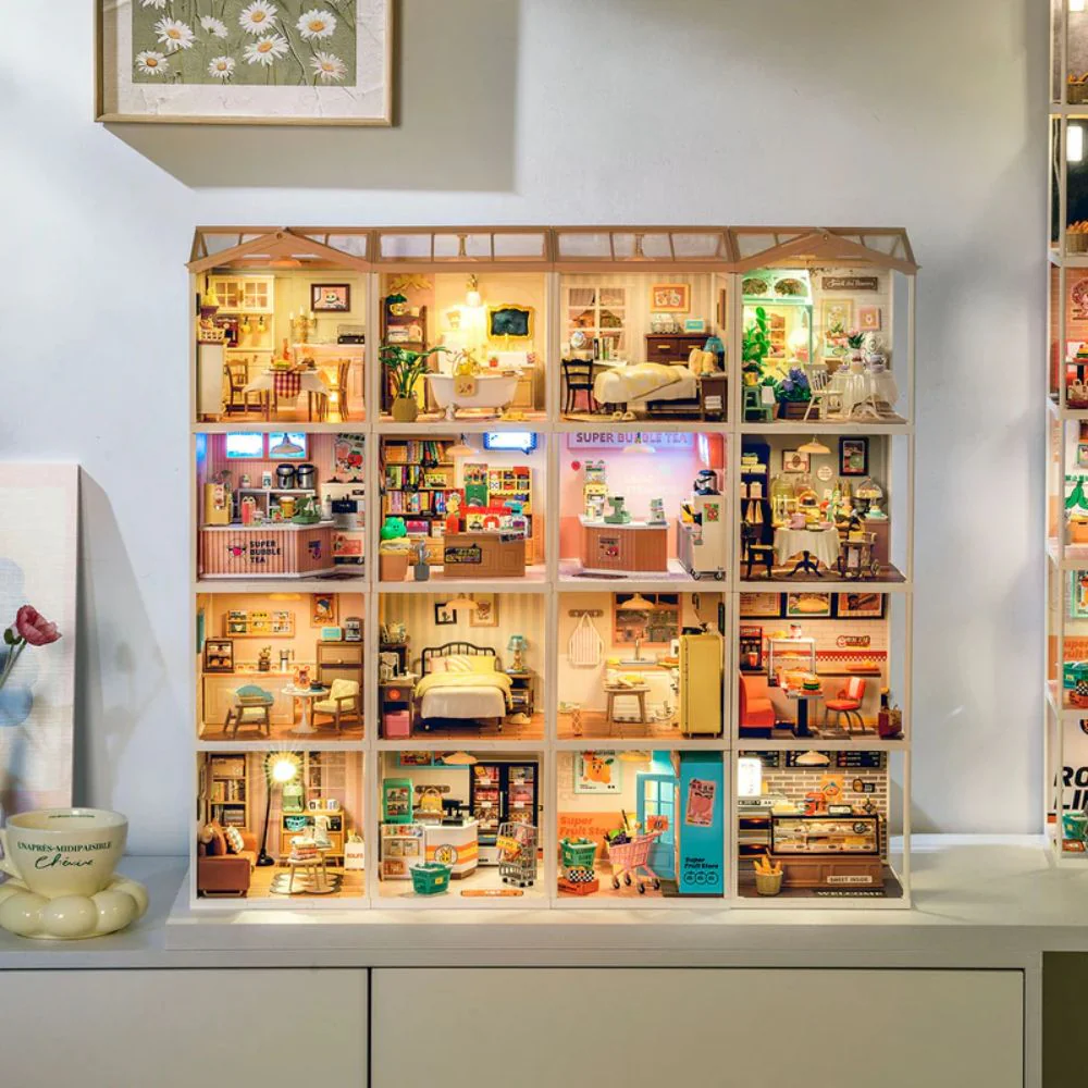 Miniature House - Warm Dining Room - Image 8