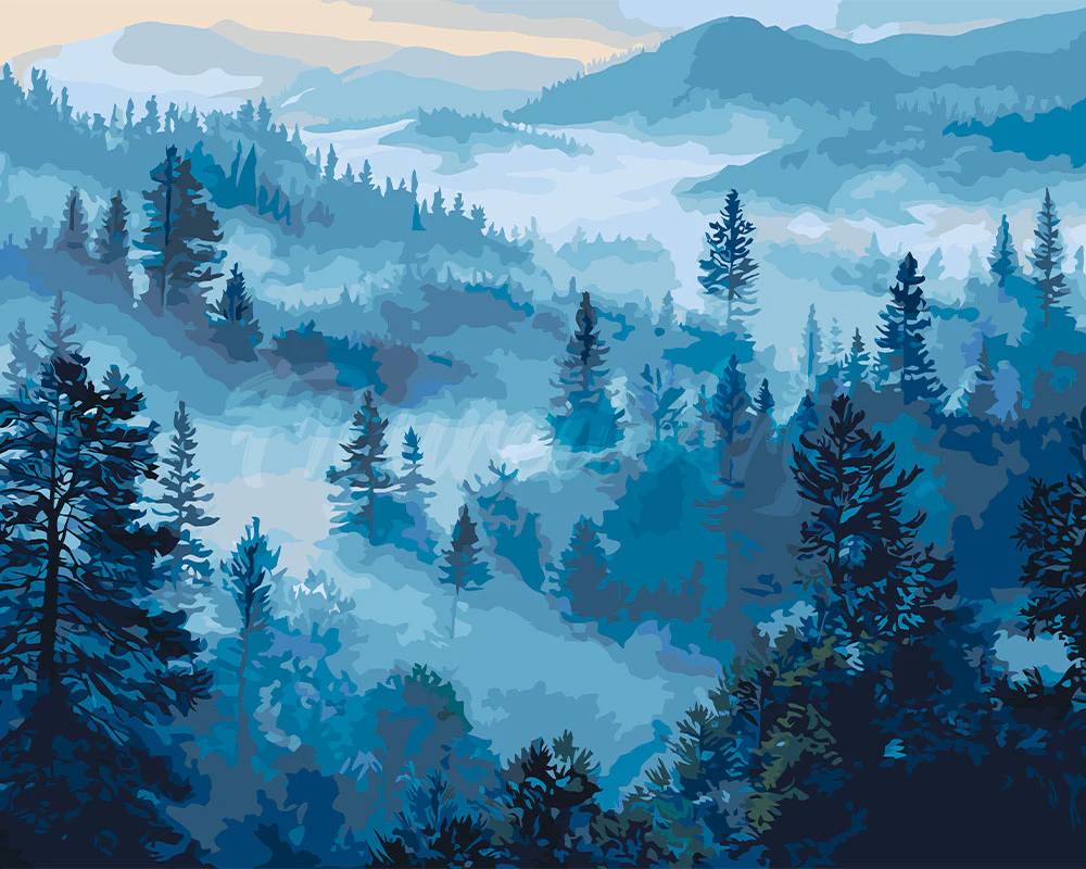 Mist in the Pines