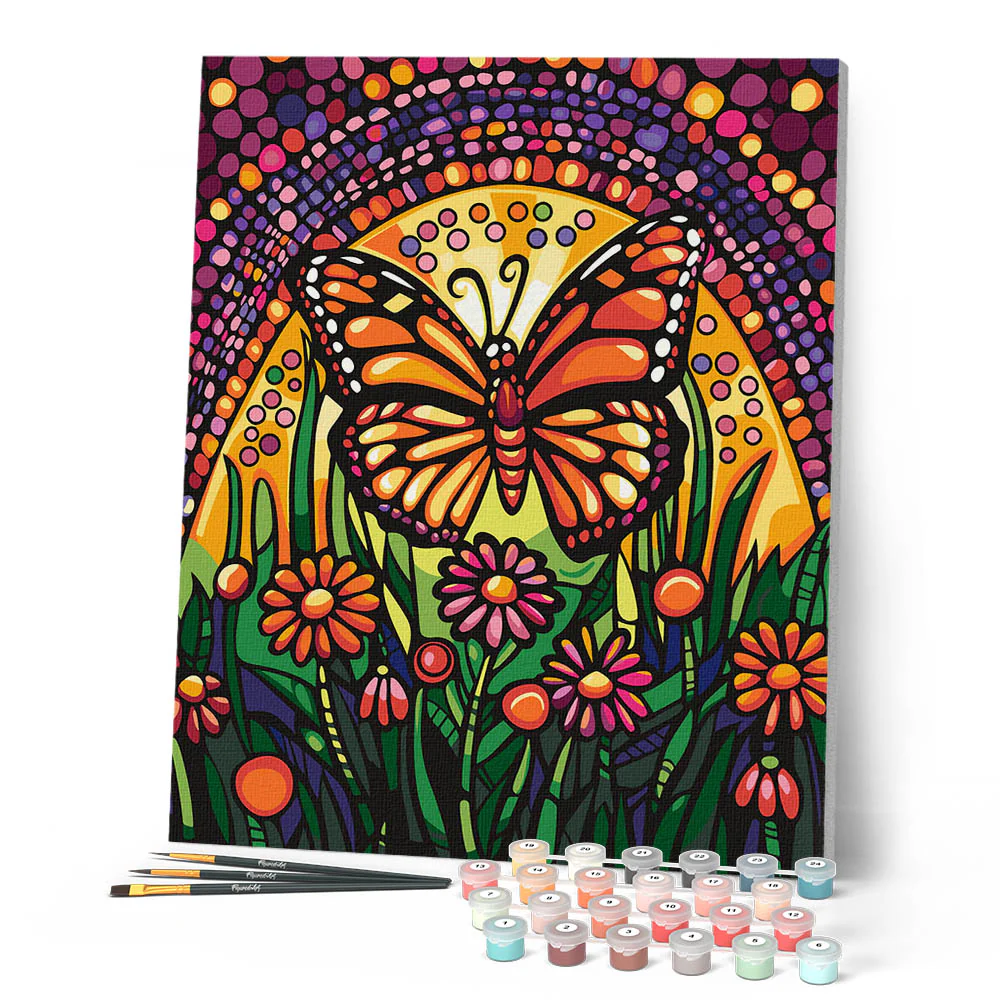 Mosaic Butterfly - Image 2