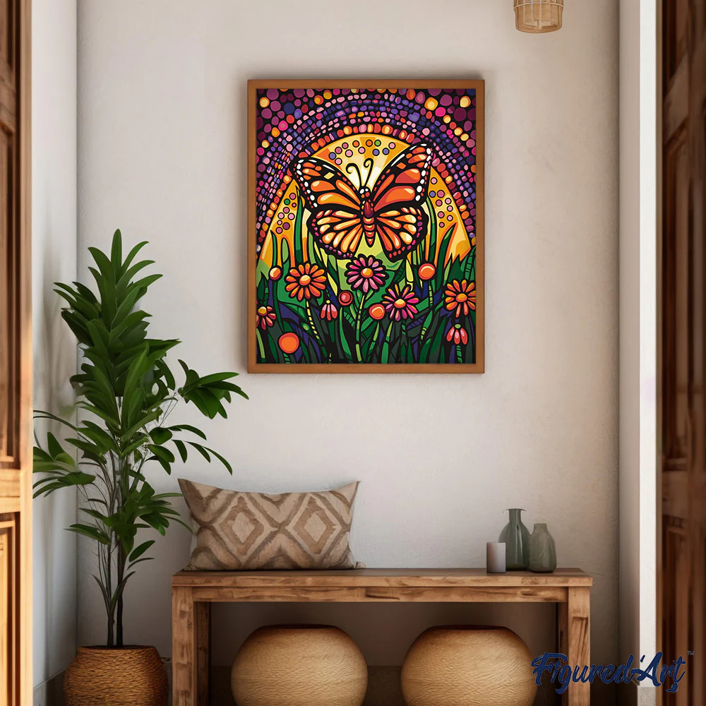 Mosaic Butterfly - Image 3