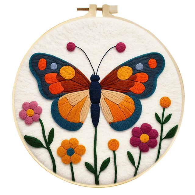 Needle Felting - Gorgeous Butterfly