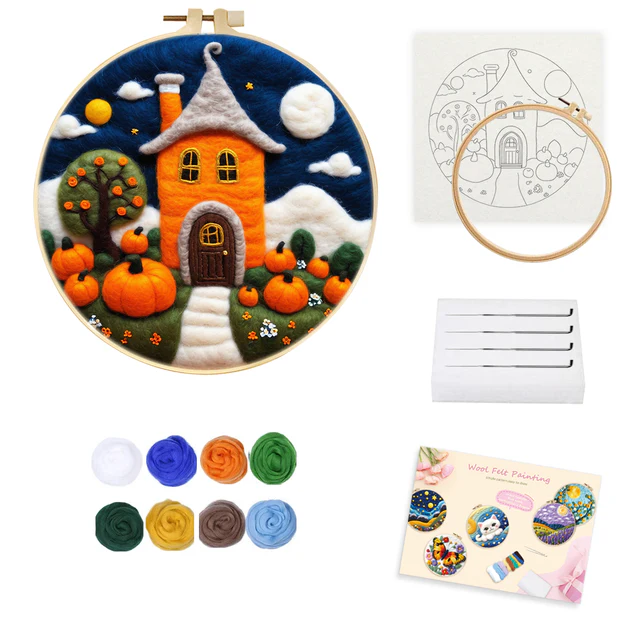 Needle Felting - Witch House - Image 2