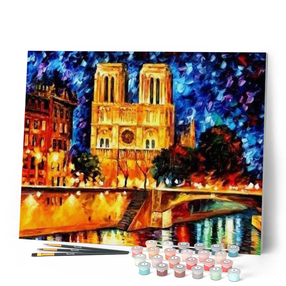 Notre Dame by Night - Image 2
