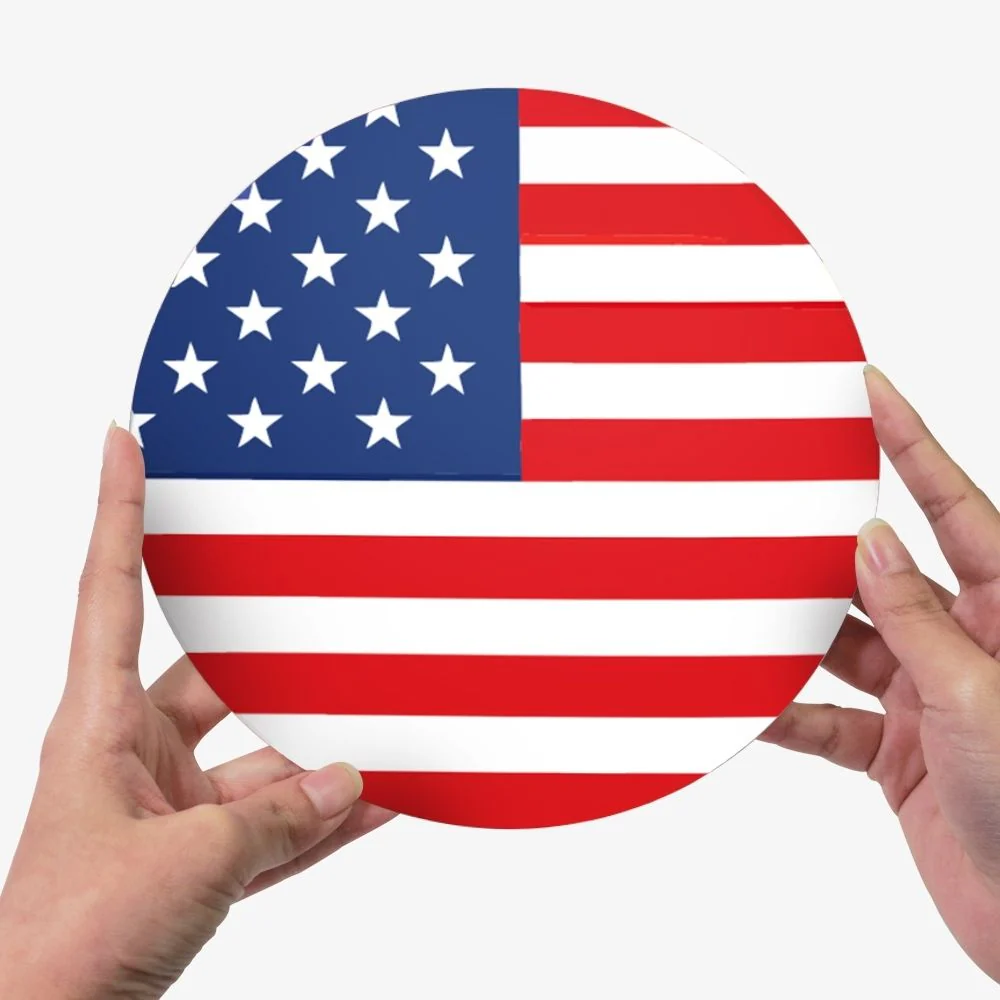 Paint by numbers 20cm Placemats (6 pieces) - American Flag - Image 8