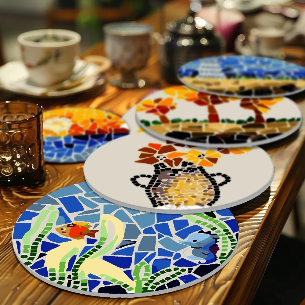 Paint by numbers 20cm Placemats (6 pieces) - Coastal Living - Image 10