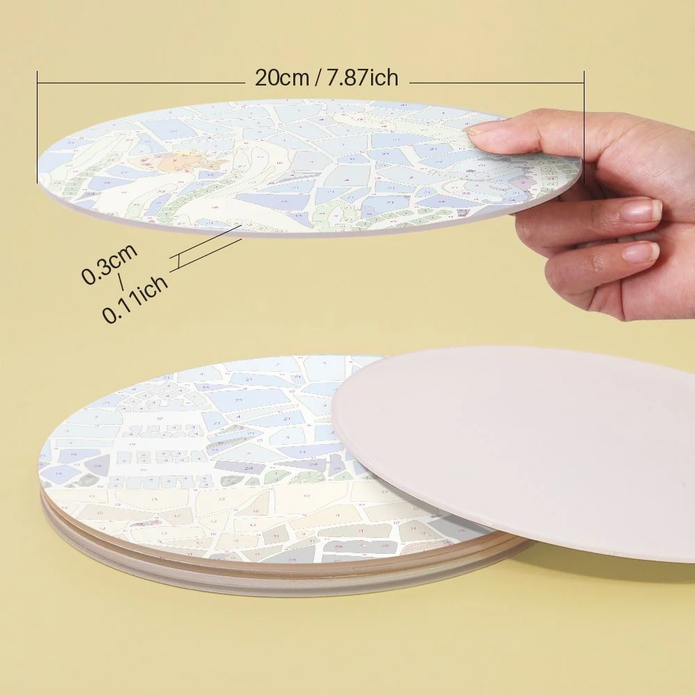 Paint by numbers 20cm Placemats (6 pieces) - Coastal Living - Image 12